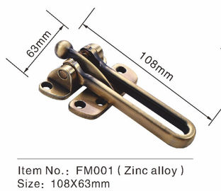 Serratura adatta della catena di porta di sicurezza dell'hardware della porta di sicurezza della porta in lega di zinco della catena