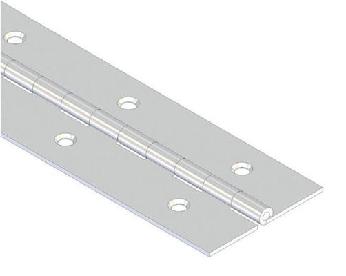 Cerniera continua lunga d'acciaio del piano della porta dell'interno a 16 pollici con differenti colori