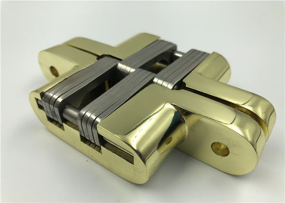 L'oro ha placcato le cerniere nascoste SOSS, caricamento celato in lega di zinco delle cerniere 25kg